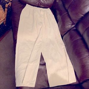 SIFLIF Women's Palazzo Pants CREAM